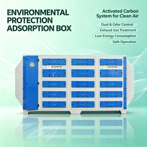 Unité de <span class=keywords><strong>filtre</strong></span> <span class=keywords><strong>à</strong></span> charbon actif pour la purification des gaz d'échappement et l'élimination des odeurs dans les salles blanches de semi-conducteurs - Product Image 3
