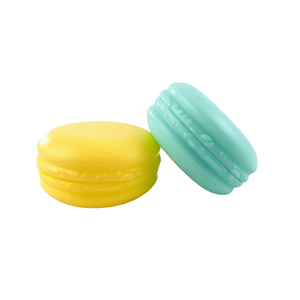 5ml <span class=keywords><strong>Macaron</strong></span> Internet người nổi tiếng Shape <span class=keywords><strong>Mini</strong></span> Mỹ phẩm PP Kem Jar với kem mắt đầy màu sắc dễ thương container - Product Image 2