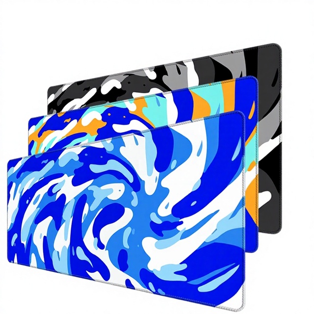 Custom XXXL Mousepad Desk Pad Waterproof Polyester Fabric Gaming Mat Deskmat Sublimation Mouse Pad