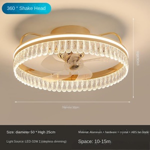 Luminaire suspendu en verre de style post-moderne, luxe léger, salon, design créatif, rond, LED, cristal, lustres pour villa, restaurant, chambre rouge - Product Image 6