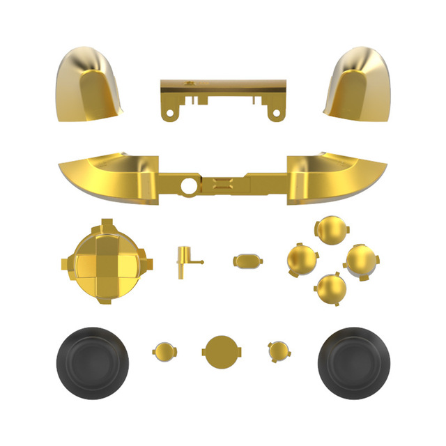 High Quality Game Controller Button Replacement Parts Plated Buttons Available in Multiple Colors for Xbox Series X/S Gamepad