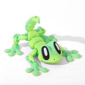 Gecko impreso en 3D, atracción magnética, regalos artesanales, sensación <span class=keywords><strong>de</strong></span> Internet, figuritas creativas, adornos <span class=keywords><strong>de</strong></span> coche, <span class=keywords><strong>movimiento</strong></span> conjunto - Product Image 1