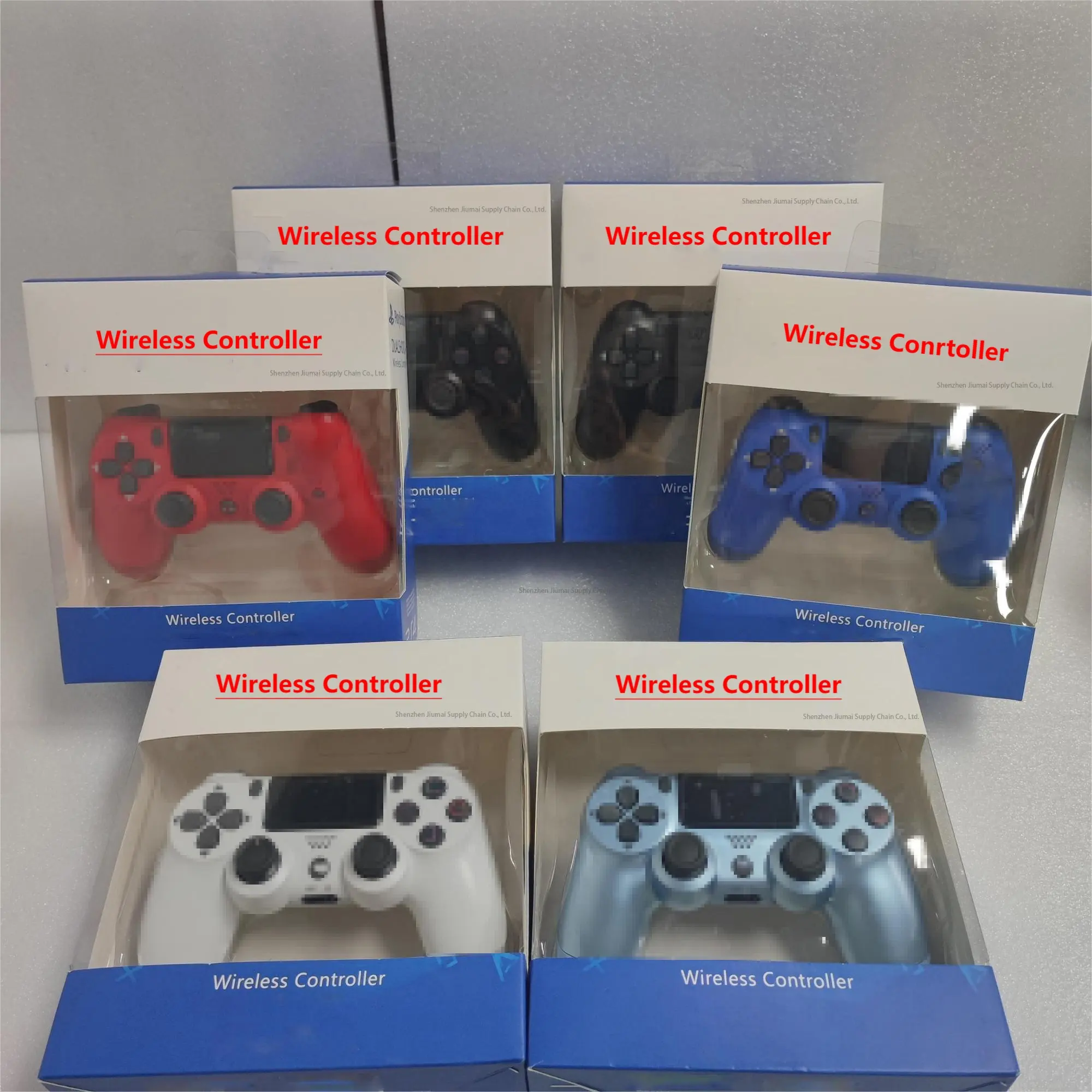 Top Quality Wireless Game Controller Video Game Consoles for Console Gamepad Ps4 Controller 74 Colors Game Console