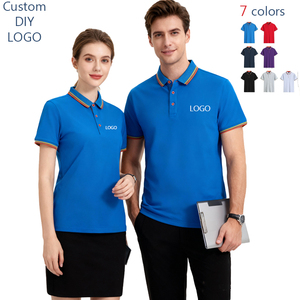 Custom Tshirt Logo Short Sleeved Promotion Men s Shirts Breathable Turndown Collar Plain Blank Golf Polo Workwear Shirts for Men
