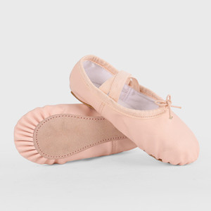 Zapatos de <span class=keywords><strong>Ballet</strong></span> Suaves para Mujer, Hechos a Medida, de Alta Calidad, Tacón Plano, Parte Superior de PU, Impresión de Logotipo Personalizado, YUQING Y01, <span class=keywords><strong>Precio</strong></span> Bajo al por Mayor - Product Image 3
