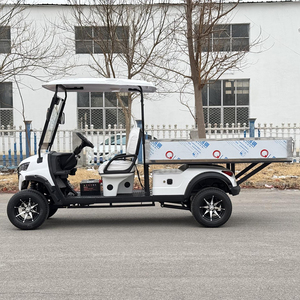 Cao Cấp Hàng Hóa Xe Bán Tải Golf Giỏ Hàng Với Hàng Hóa Hộp Điện Trailer Buggy Với Hàng Hóa Giường Dump Cơ Thể Xe Tải Vận Chuyển Hàng Hóa Container Xe - Product Image 3