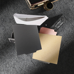 3DSWAY Nouvelle Plateforme Chauffante Double Face 220*220mm en Acier à Ressorts, Revêtement PEI Texturé, Pièces d'Imprimante 3D - Product Image 4