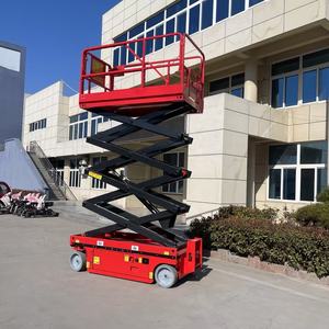 Ascenseur autopropulsé mobile électrique de ciseaux de 6 - 14m avec la plate-forme de travail de la CE - Product Image 3