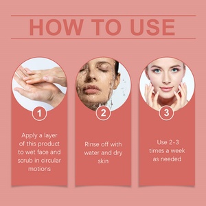 Nuevo Diseño, Exfoliante Facial de Azúcar de 100g para el Cuidado de la Piel, Limpieza Profunda, Blanqueamiento y Exfoliación - Product Image 5