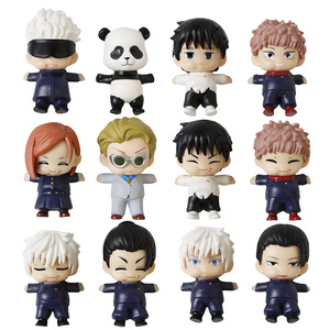 7CM 12PCS/SET Jujutsu Itadori Yuji Gojo Satoru Fushiguro Megumi Kugisaki <span class=keywords><strong>Nobara</strong></span> Figurine d'anime à collectionner, jouet, cadeau japonais - Product Image 2