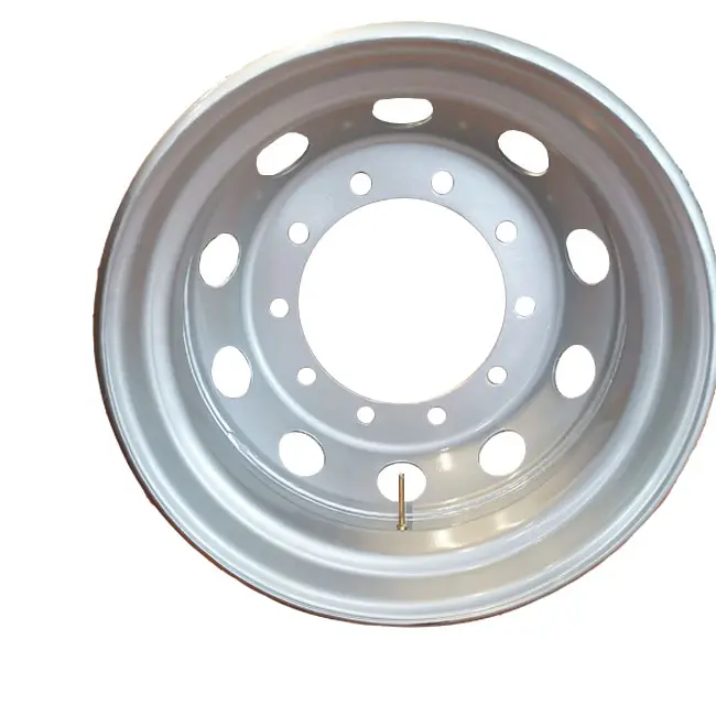 Wholesale 22.5x8.25 rims 22 inch wheel steel tubeless truck rims 10 holes 11R22..5 tire size from china manufacturer
