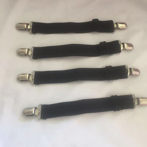 Sangles de maintien <span class=keywords><strong>pour</strong></span> draps, réglables, <span class=keywords><strong>pour</strong></span> coin de lit, attaches élastiques, clips, pinces, <span class=keywords><strong>pour</strong></span> protège-matelas, drap-housse - Product Image 6