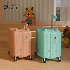 子供用ミニパスワード子供用スーツケース2025新品ABS PC子供用ローリングスーツケースユニバーサルホイール女子学生 - Product Image 3