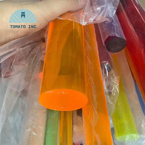 แท่งอะคริลิก PMMA ใส TOMATO สำหรับงานกลึงความแม่นยำสูง ใช้สำหรับชิ้นส่วนเฟอร์นิเจอร์แบบกำหนดเอง อุปกรณ์อุตสาหกรรม หน้าแปลน บูช และจอแสดงผล - Product Image 4