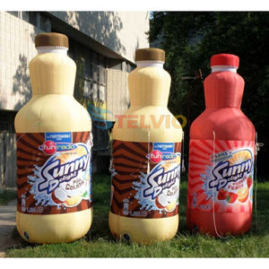 Bouteille de boisson gonflable géante sur mesure canette de bière gonflable bouteille ballon modèle gonflable bière bouteille de vin publicité - Product Image 1