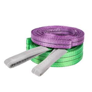 En 1492-2 được chứng nhận 10T <span class=keywords><strong>polyester</strong></span> Phẳng Mắt & mắt vải <span class=keywords><strong>Sling</strong></span> cho máy móc hạng nặng nâng - Product Image 5