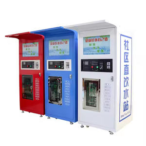 Máquina Expendedora de <span class=keywords><strong>Agua</strong></span> Fría y <span class=keywords><strong>Purificada</strong></span> de Autoservicio para Exteriores con Bomba de 220V como Componente Principal - Product Image 1