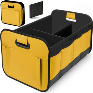 Organizer <span class=keywords><strong>per</strong></span> Bagagliaio Auto Moderno di Grande Capacità, Borsa Portaoggetti Pieghevole Portatile con Chiusura a Fibbia - Product Image 1