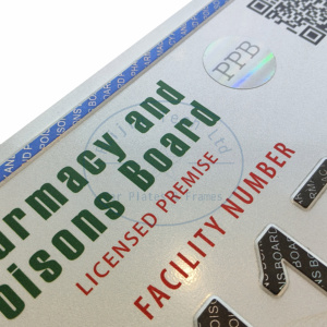 Plaque d'Immatriculation Moto Congo en Aluminium Gaufré de Haute Qualité, Design Personnalisé, Vente en Gros, Numéros Réfléchissants - Product Image 5