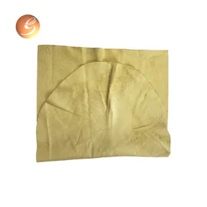 Vente en gros de cuir de mouton 100% naturel pour nettoyage de voiture Chamois