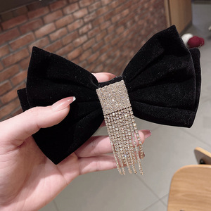 Horquilla con lazo grande <span class=keywords><strong>para</strong></span> mujer, accesorios, horquilla con borla, pinzas <span class=keywords><strong>para</strong></span> el <span class=keywords><strong>pelo</strong></span> - Product Image 6