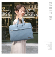 Sac de transport portable de qualité supérieure, imperméable, élégant, unisexe, pour tablette PC, sacoche pour ordinateur portable
