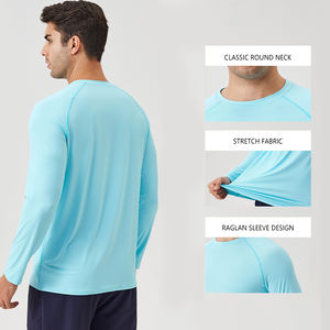 Camiseta de Manga Larga con Protección Solar UPF 50+ para Hombre, Ropa de Pesca para Exteriores, Personalizable, Venta al Por Mayor - Product Image 6