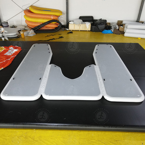 Outdoor <strong>Pontoon</strong> U Shape Air <strong>Plane</strong> Platform Water Floating Island Deck Inflatable Dock Platform Jet Ski - Product Image 2