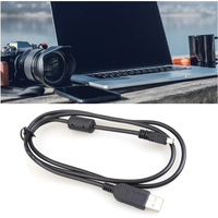 Cable DE DATOS USB para cámara de 1,5 M y 8 pines, Cable de datos de carga para cámara Sony Nikon Coolpix para Olympus Pentaxist FinePix