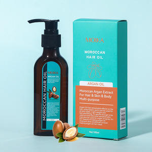 Aceite capilar marroquí Moika 100ml con extracto de argán para cabello, piel y cuerpo, multiusos - Product Image 1
