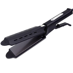 Plancha de pelo ajustable con temperatura de cuatro velocidades popular transfronteriza, placa de vapor, herramienta de peluquería para el hogar, rizador alisador - Product Image 5