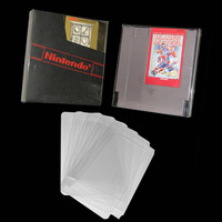 Étui de protection Transparent pour Nintendo système de divertissement NES cartouche de jeu protecteur de carte pour carte de jeu NES 8 bits