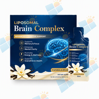 Complexe Cérébral Liposomal Liquide en Sachets Saveur Vanille – Complément de Soutien à la Concentration 10ml 30ct – Formule Personnalisée – Fournisseur d'Usine