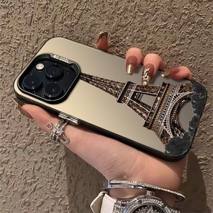 เคสโทรศัพท์มือถือลายหอไอเฟล ปารีส วัสดุ PC สไตล์ Ins ป้องกันการกระแทก สำหรับ 16/15/<span class=keywords><strong>14</strong></span>/17 <span class=keywords><strong>Pro</strong></span> <span class=keywords><strong>Max</strong></span>/Air - Product Image 2