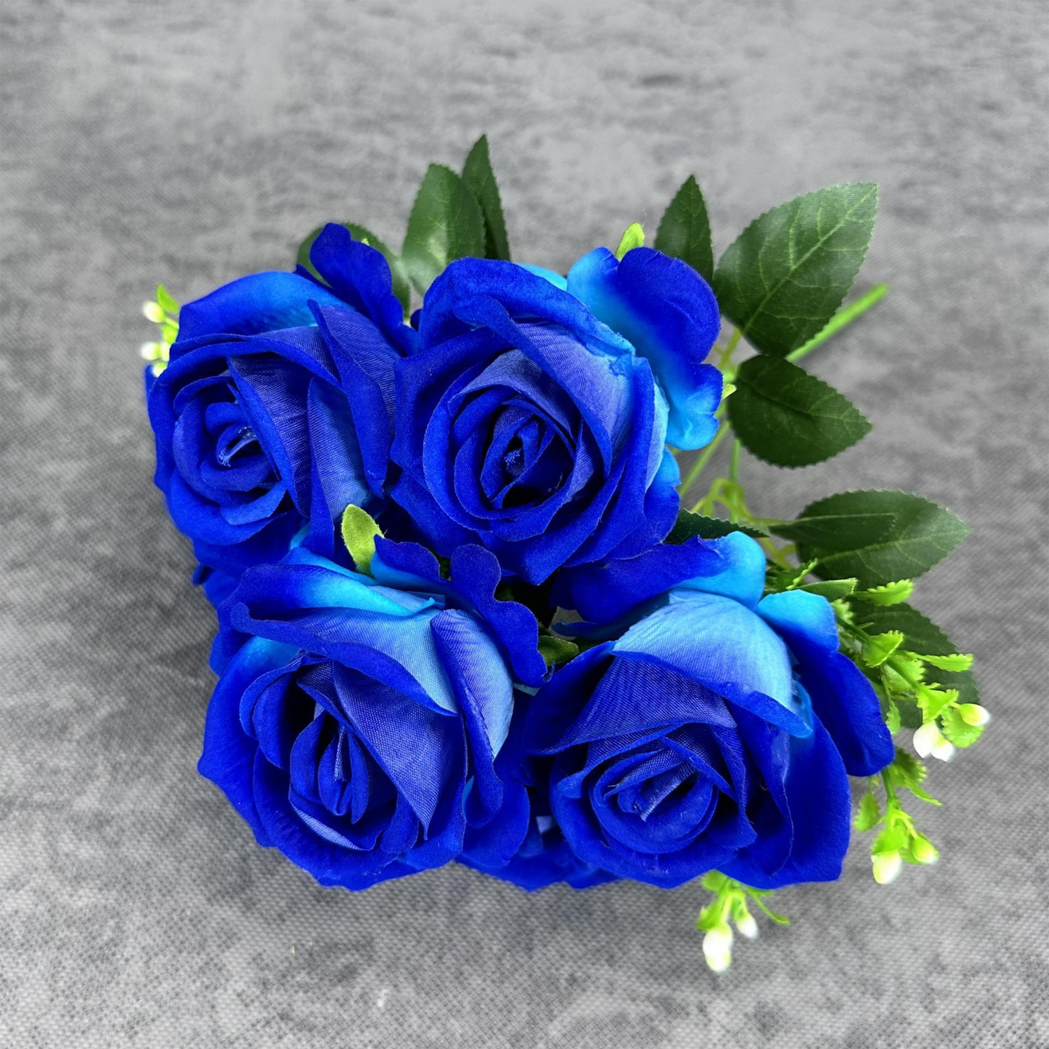 Round Rose - Blue