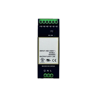 Alimentation électrique sur rail DIN 120W 24V 5A, alimentation industrielle AC-DC, efficacité 88%, protection contre les surcharges pour équipement d'automatisation