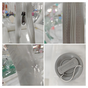 Şişme kamp temizle şeffaf PVC kabarcık açık ev kubbe çadır çocuklar parti kabarcık çadır ev - Product Image 6