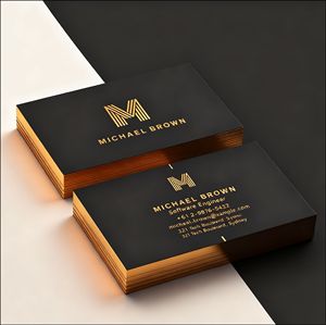 Biglietti da Visita Premium in Carta Riciclata Eco-Friendly con Texture Opaca Minimalista e <span class=keywords><strong>Tipografia</strong></span> Pulita per l'Identità Aziendale - Product Image 5