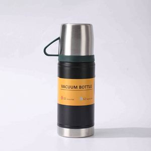1. "Stainless <b>Steel</b> Water <b>Bottle</b> With Handle and Lid - Product Image 5