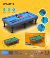 Table de billard miniature 43-66 cm en plastique, jeu de société pour enfants, jouet pour les loisirs parent-enfant, puzzle