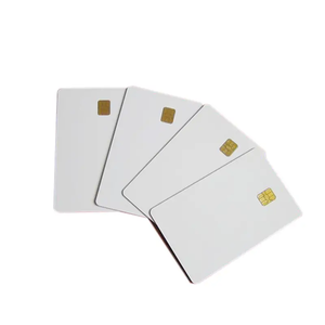 Trung Quốc mẫu miễn phí chống trượt RFID liên hệ với thẻ <span class=keywords><strong>IC</strong></span> 4442 chip tùy chỉnh trống có thể in PVC thẻ thông minh với chip bên ngoài - Product Image 1