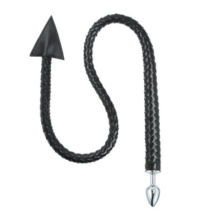 Fouet <span class=keywords><strong>en</strong></span> cuir pour jeux de rôle pour couples, étanche, écologique, emballage discret, produit SM ODM, fournisseur de matériel de bondage - Product Image 1