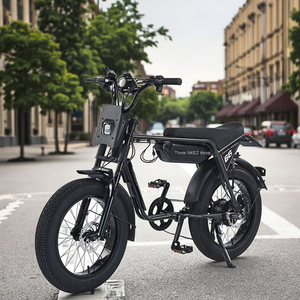 Bicicleta <span class=keywords><strong>de</strong></span> <span class=keywords><strong>montaña</strong></span> eléctrica <span class=keywords><strong>de</strong></span> acero al carbono <span class=keywords><strong>de</strong></span> 20 pulgadas, disco <span class=keywords><strong>de</strong></span> Motor <span class=keywords><strong>de</strong></span> cubo trasero sin escobillas <span class=keywords><strong>de</strong></span> 750W, batería <span class=keywords><strong>de</strong></span> litio, suspensión trasera, ciclomotor <span class=keywords><strong>de</strong></span> neumáticos gruesos - Product Image 3