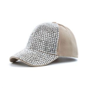 Gorra de Béisbol con Pedrería Brillante al por Mayor para Mujer, Gorra Rosa con Pedrería, Gorras de Béisbol Personalizadas para Mujer - Product Image 5