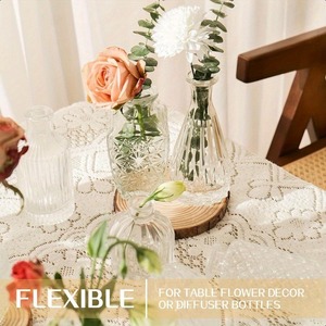 <span class=keywords><strong>Vase</strong></span> de table <span class=keywords><strong>en</strong></span> <span class=keywords><strong>verre</strong></span> transparent de style europé<span class=keywords><strong>en</strong></span> moderne de luxe Mini ornements de table à manger <span class=keywords><strong>en</strong></span> relief - Product Image 3
