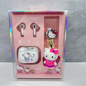 Tai nghe Bluetooth Stitch Big Ear Dog TWS không dây, thể thao, khử tiếng ồn, kiểu đeo trong tai, mặt dây chuyền Kulomi, bán buôn - Product Image 5