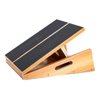 Équipement de Fitness antidérapant pied mollet planche extensible en bois inclinée réglable