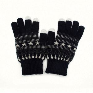 Factory Direct Sale <b>Touch</b> <b>Screen</b> <b>Gloves</b> Adult Jacquard Knitted <b>Gloves</b> Winter <b>Gloves</b> - Product Image 4