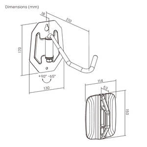 LBM15-01 헤비 듀티 벽걸이 형 자전거 보관 랙 차고 자전거 걸이 공간 절약 수직 홀더 실내 Ebike 선반 후크 - Product Image 6