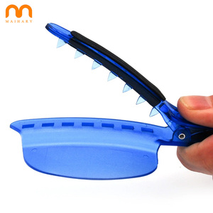 Vente en gros de pinces de sectionnement faciles à séparer pour salons de coiffure Clips d'isolation thermique avec logo personnalisé pour extension de cheveux perruque - Product Image 5